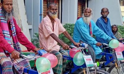 হরিপুরে ৬টি পরিবারকে সহায়তা প্রদান